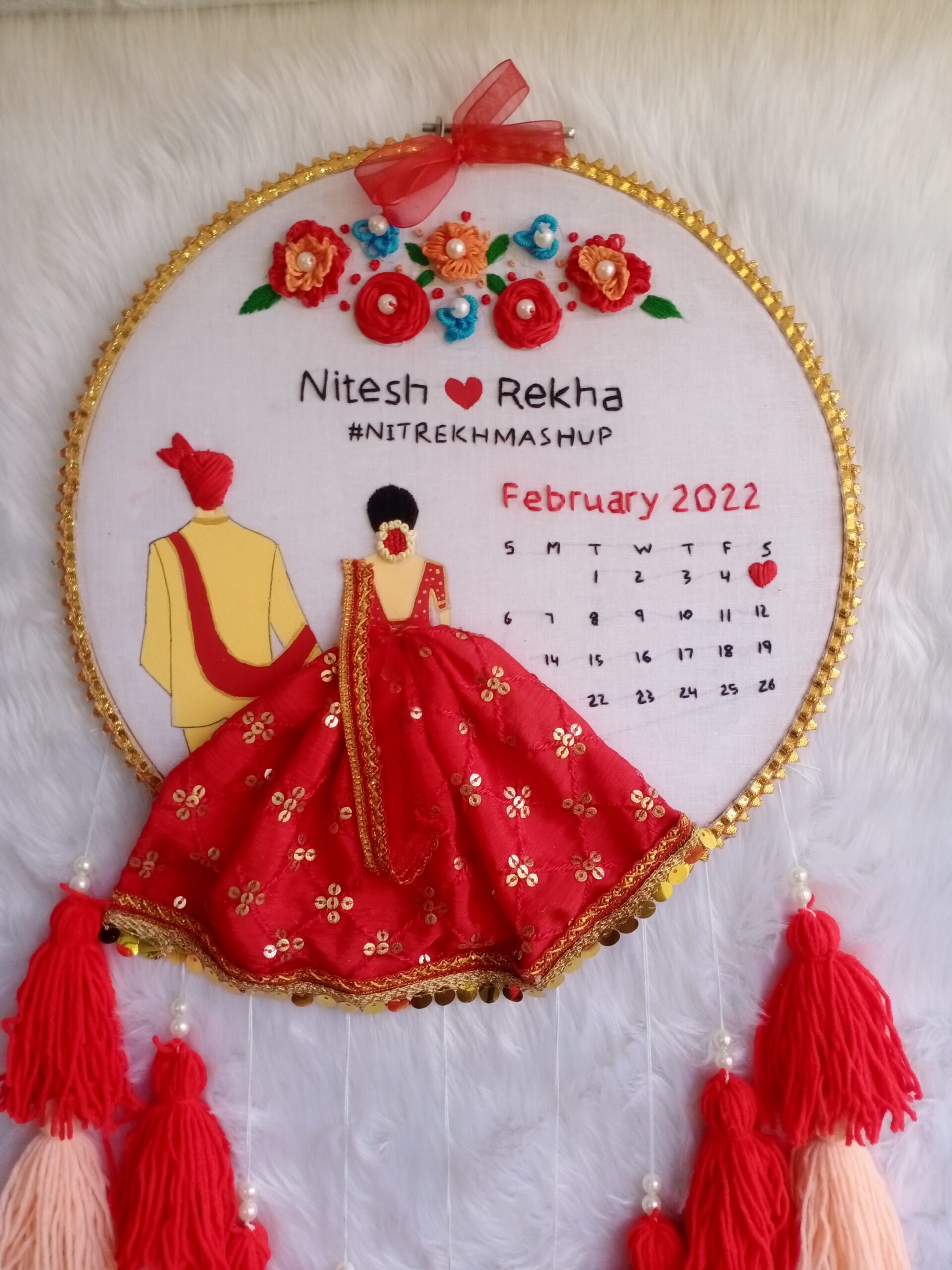 Personalized Embroidery with tassels - Image 3