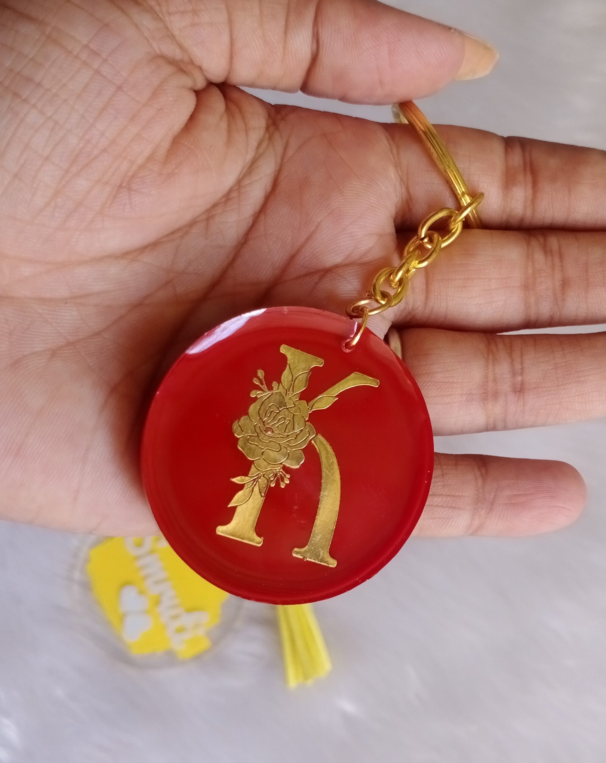 Rasin Key Chain Resin Keychain - Giftsomatic