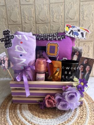 Friends theme hamper (lavender colour)💜