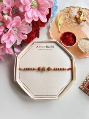 Premium Ad rudraksh rakhi