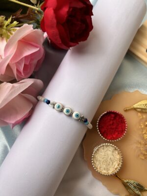 Tri netra Evil eye rakhi design