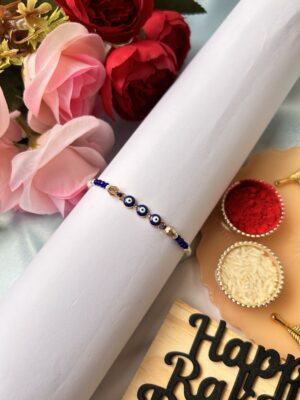 The three Evil eye rakhi design 5