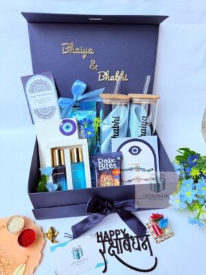 Evil eye bhaiya bhabhi rakhi hamper🧿❤️