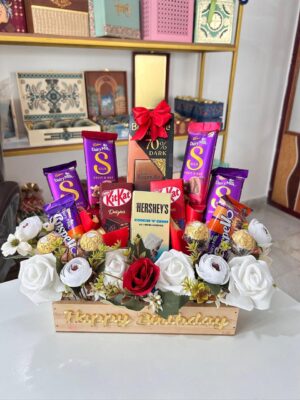 The premium chocolate bouquet | Tray chocolate bouquet