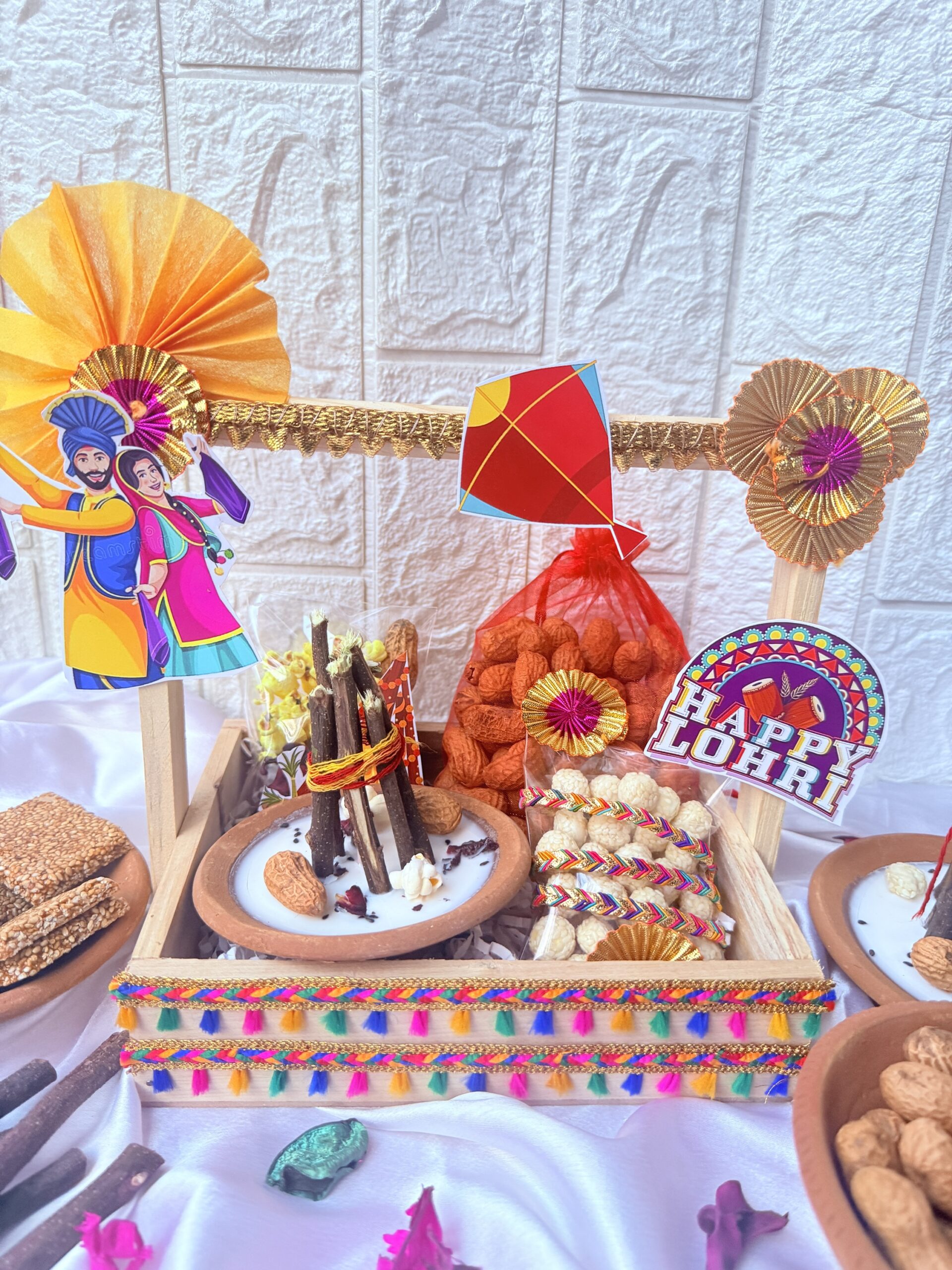 Lohri basket hamper | Traditional lohri hamper🔥 - Image 3