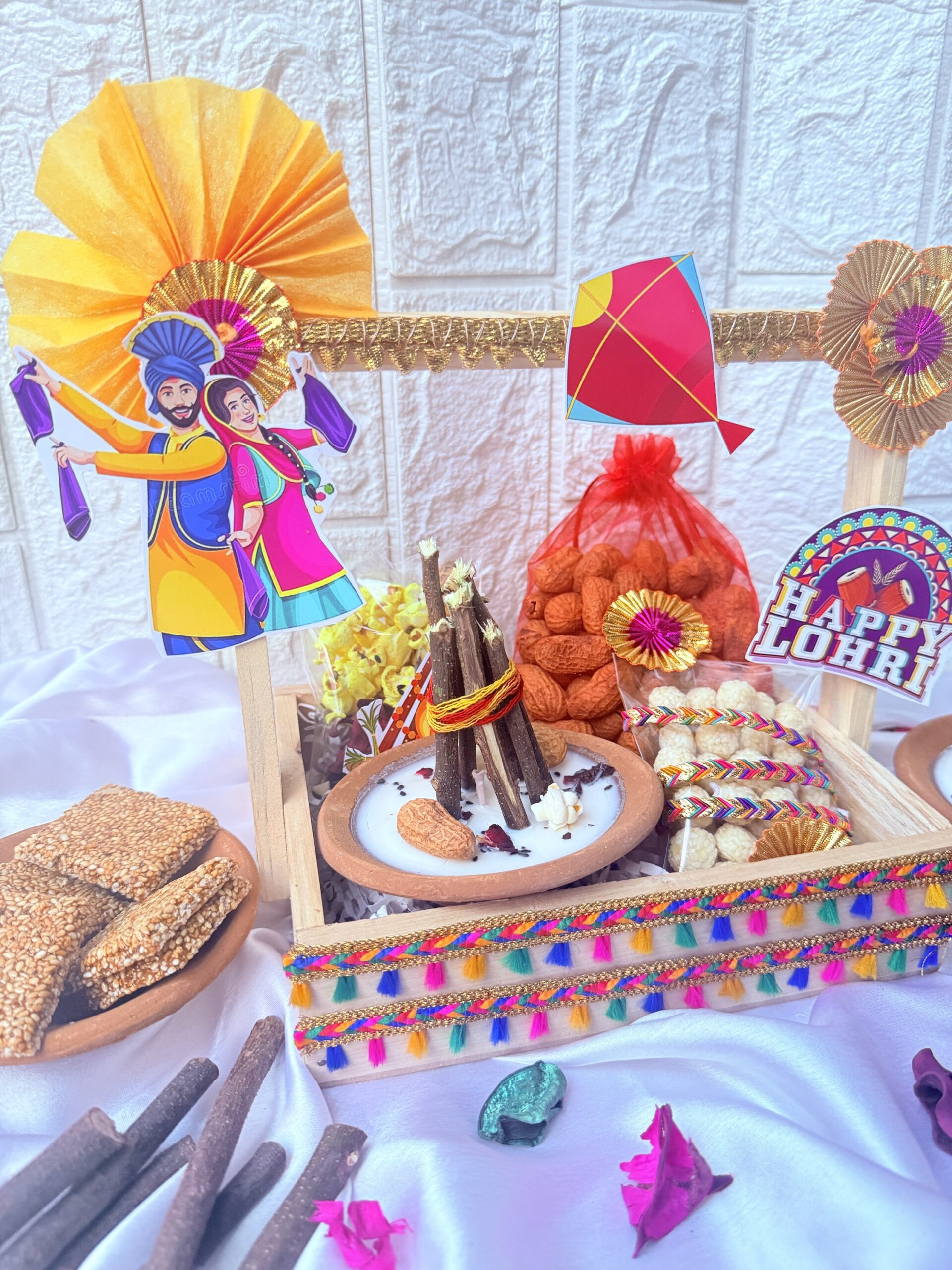 Lohri basket hamper | Traditional lohri hamper🔥 - Image 2