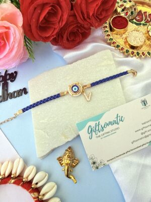 evil eye personalised Rakhi | evil eye bhai Rakhi customized